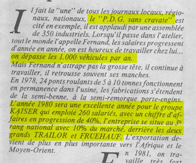Il fait la une de tous les journaux